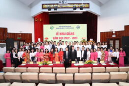 Lễ khai giảng Trường Cao đẳng Y tế và Thiết bị Việt Đức năm học 2022 – 2023